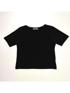 acne studios nairobi C base wide neck boxy tshirt womens small